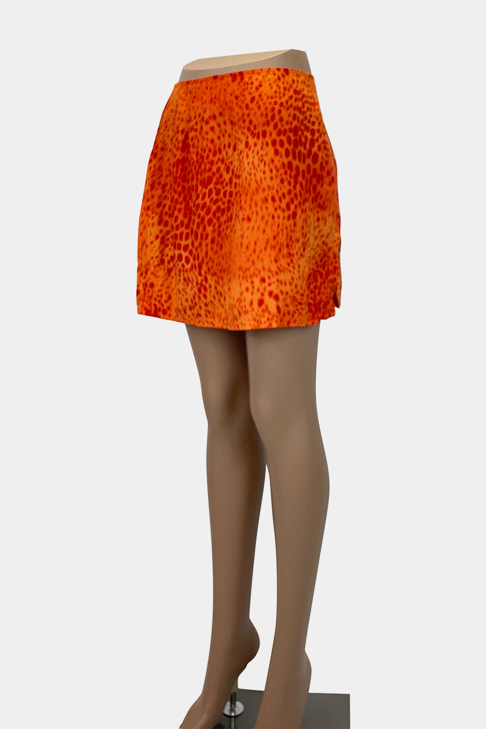 Motel Rocks Orange Skirt