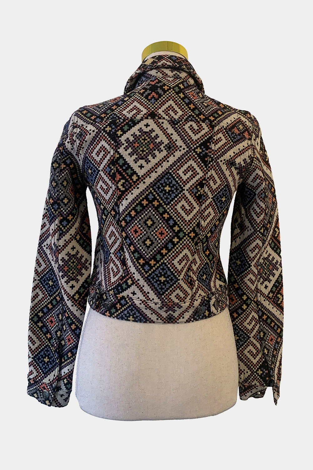 REVIVAL Black Multicolor Jacket