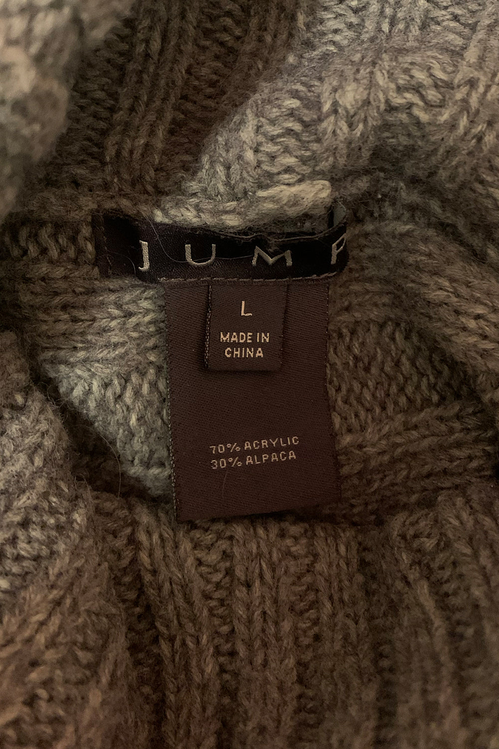 JUMP Grey Cardigan