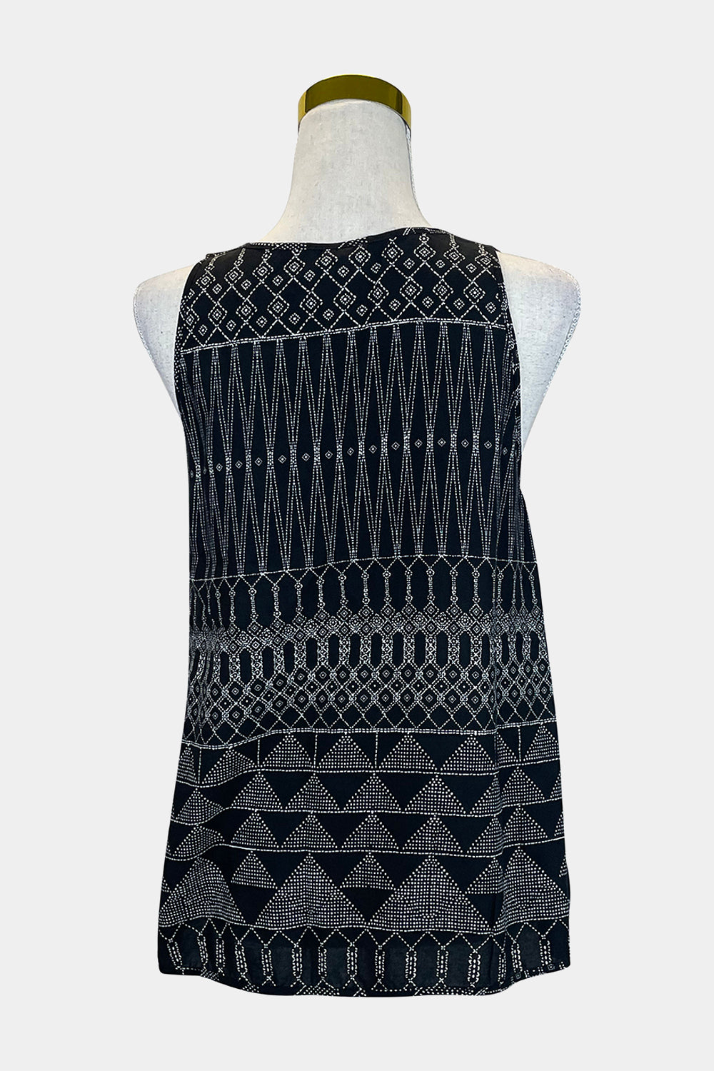 H&M Black Pattern Tank