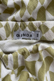GHANDA Green Check Skirt