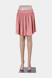 Country Road Peach Silky Loose Shorts