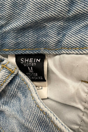 SHEIN Light Blue Denim Shorts