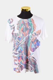 ANTICULTURE White Print T Shirt