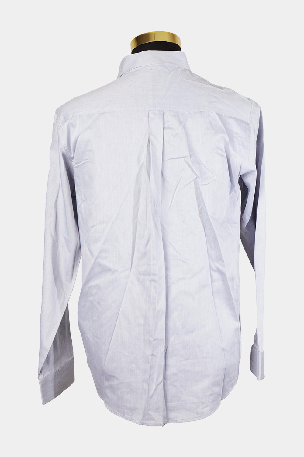 Mr Simple Pale Blue Print Button Down Shirt