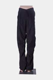 STRIP Black Tie Front Relaxed Trouser