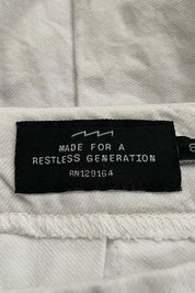 FACTORIE White Denim Skirt