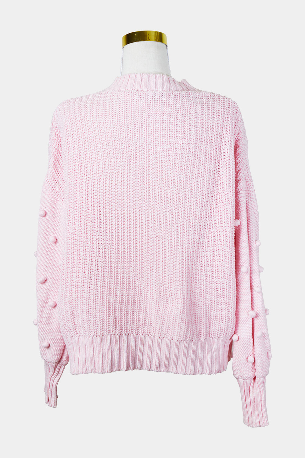 Atmos And Here Pink Knit Sweater