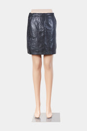 Assorted Brands Black High Waisted Faux Leather Skirt