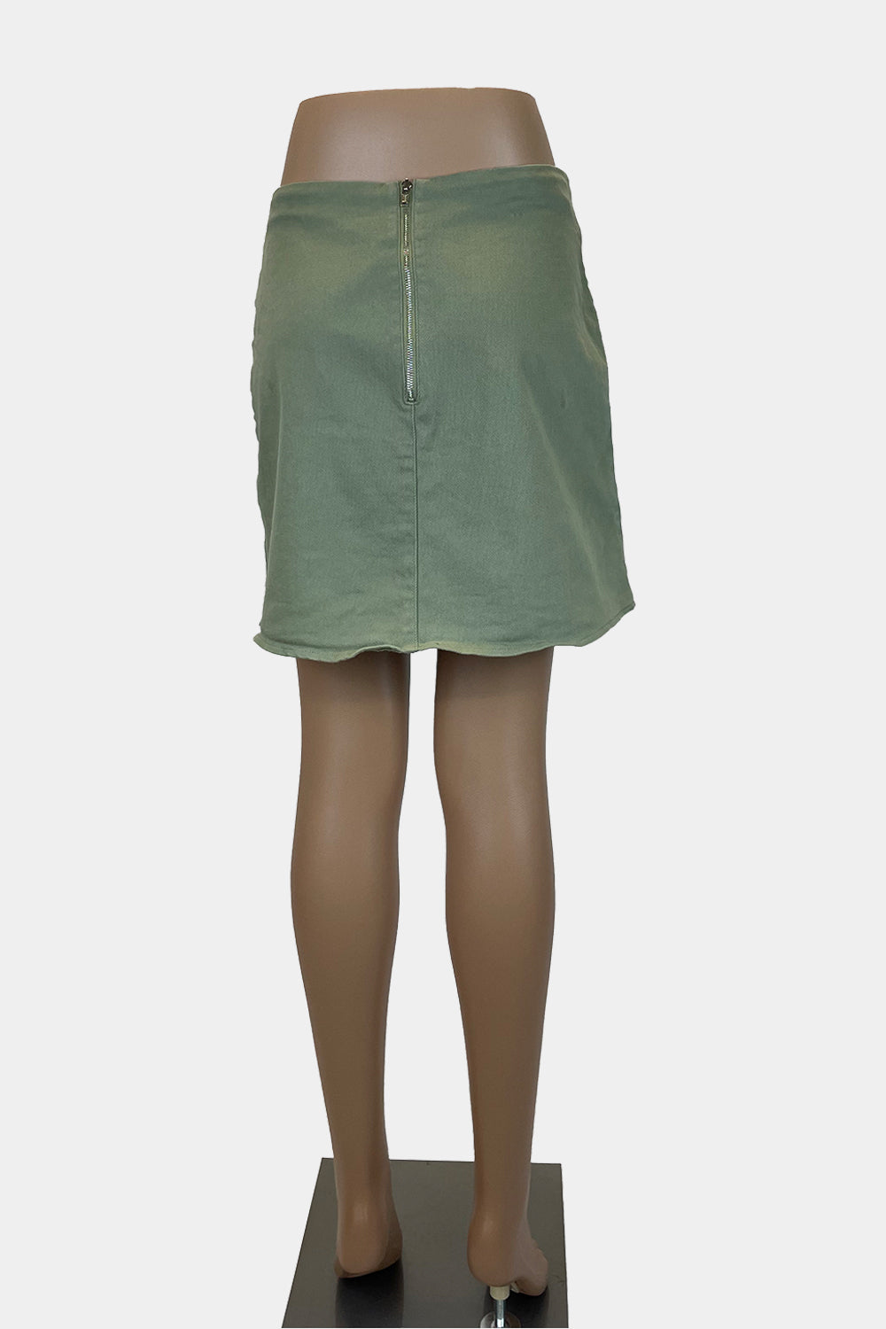 Luck & Trouble Khaki Skirt