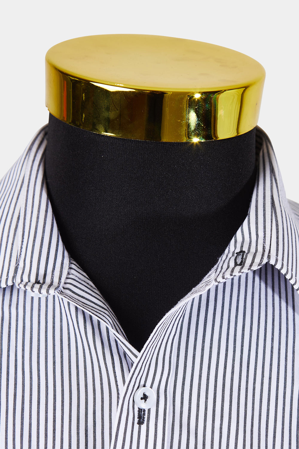 Van Heusen Black Stripe Button Down Shirt