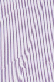 BLAQ Purple and White Stripe Button Down Shirt