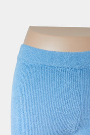 SUBTITLED Blue Stretch Shorts