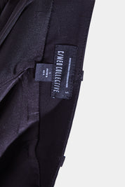 C/meo Collective Black High Waisted Stitch Detail Trousers