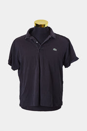 LACOSTE Black Embroidered Logo Polo Shirt
