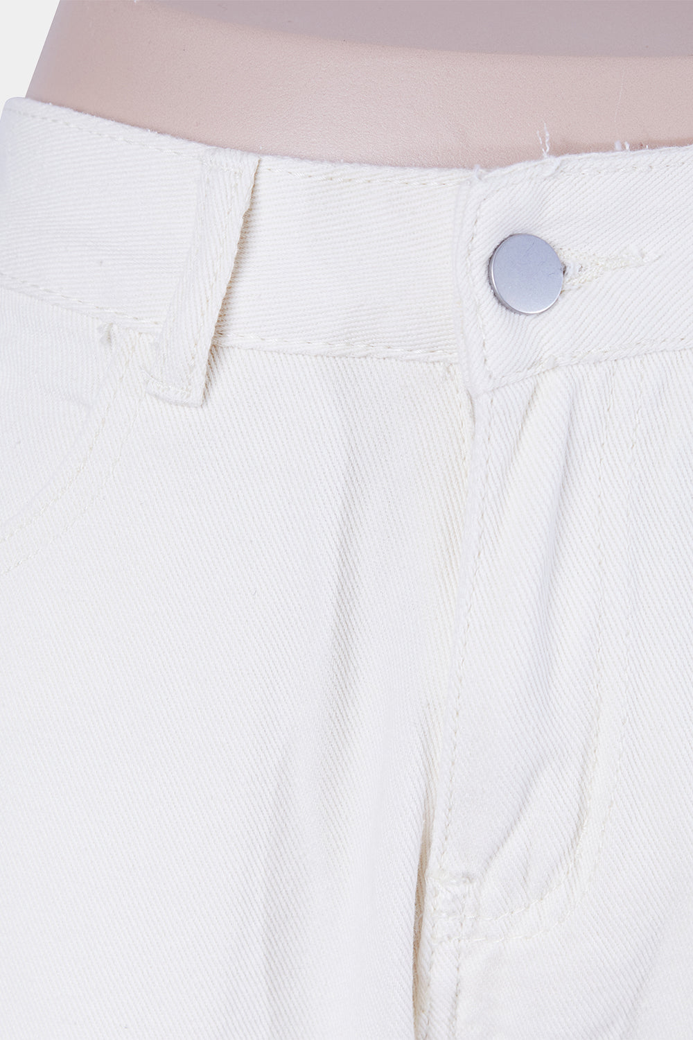 Beginning Boutique Pastel Yellow High Waisted Straight Leg Jeans
