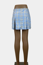 Luck & Trouble Plaid Skort