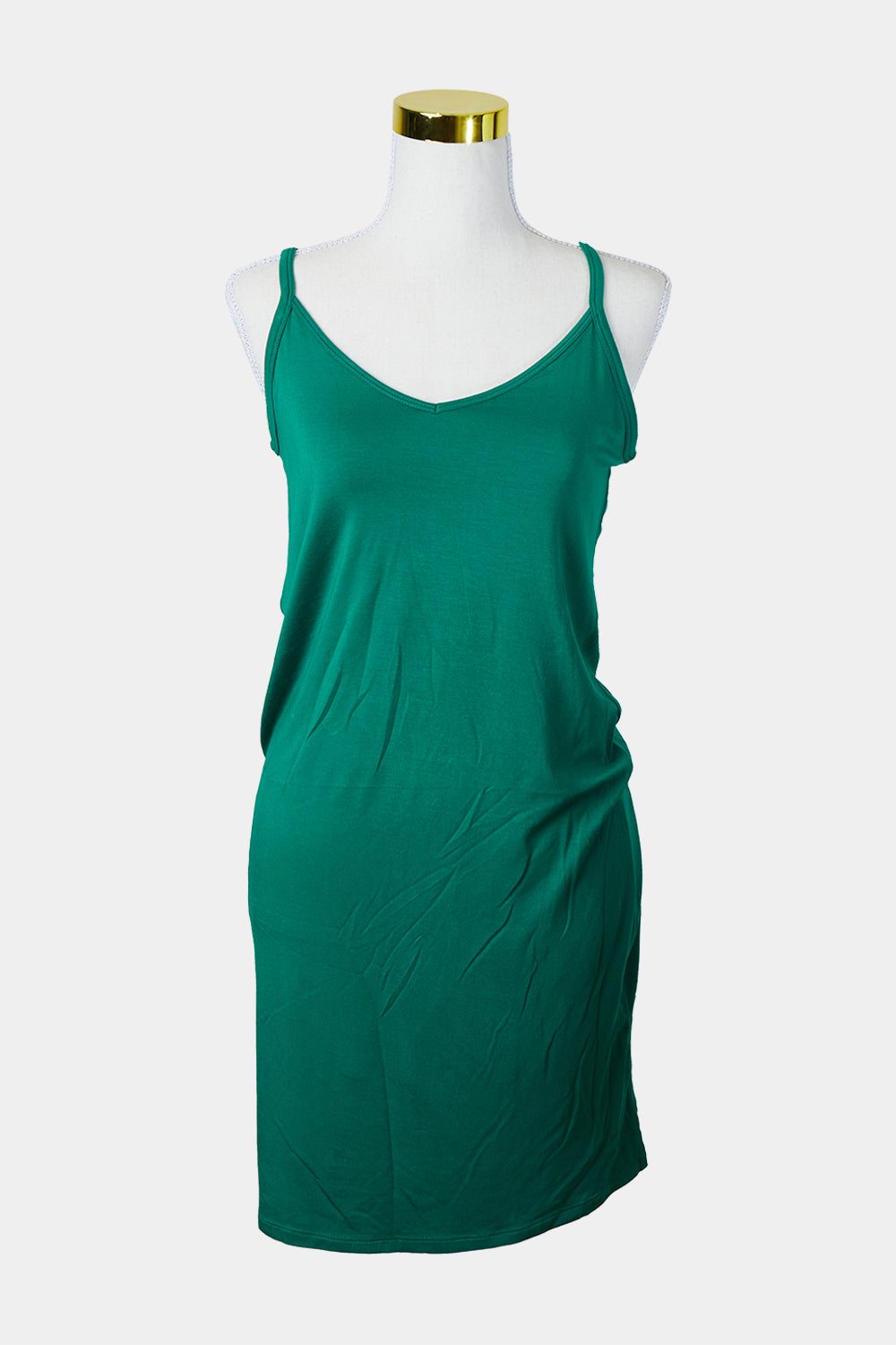 ELK Green Stretch Slip Dress
