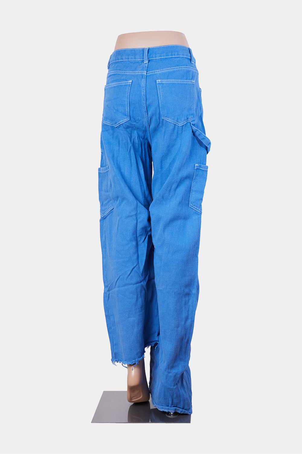 LIONESS Blue Cargo Style Jeans