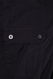 MARCS Black Short Sleeve Button Down Shirt