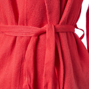 Betty Basics Red Long Coatigan