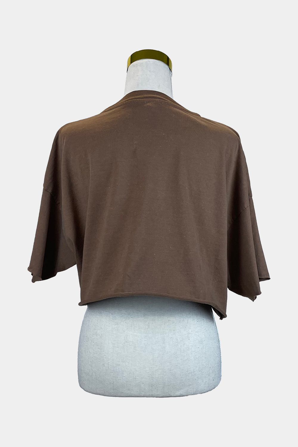 Cotton On Brown Crop T-shirt
