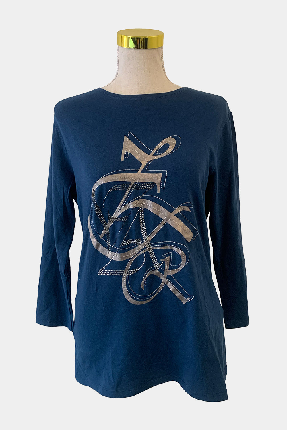 ZARA Navy Blue Top