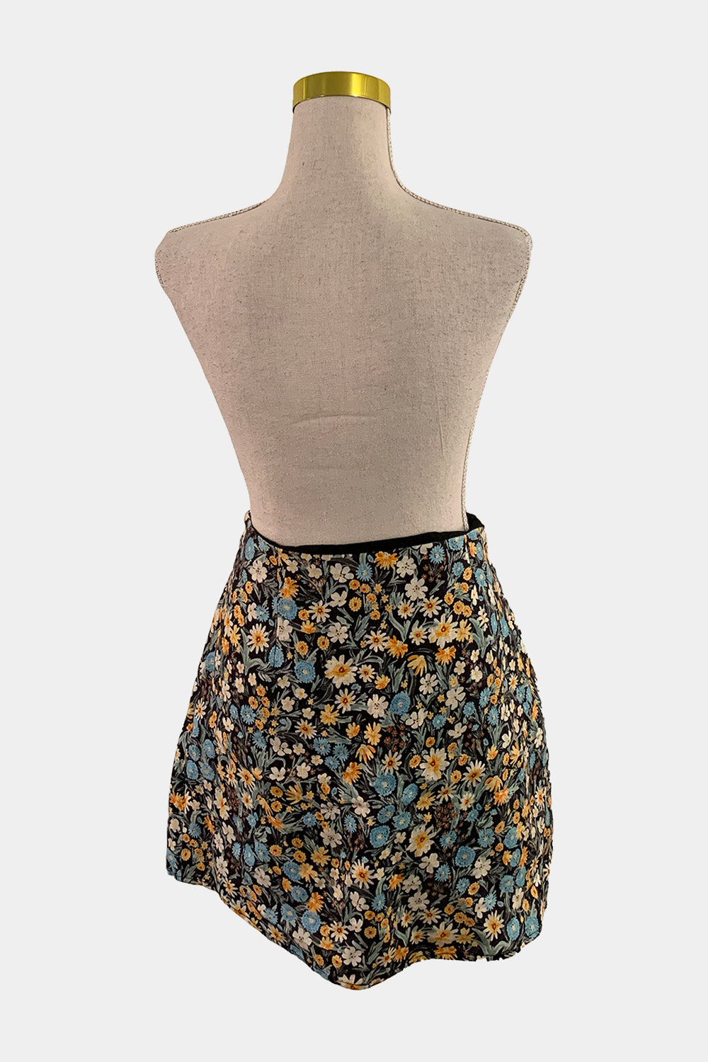 Perfect Stranger Black Multi Skirt