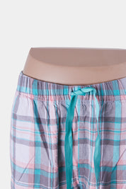 Edited Sleep Grey Pink and Green Pyjama Pant