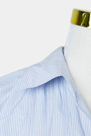 BRAX Blue and White Pinstripe Button Down Shirt