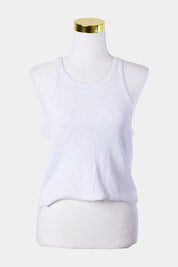 Cotton On Grey Marle Ribbed Singlet