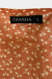 GHANDA Orange Dress