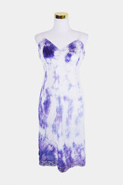 Vanity Fair Purple Tie Dye Slip Dress