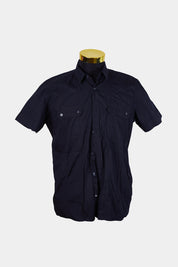 MARCS Black Short Sleeve Button Down Shirt