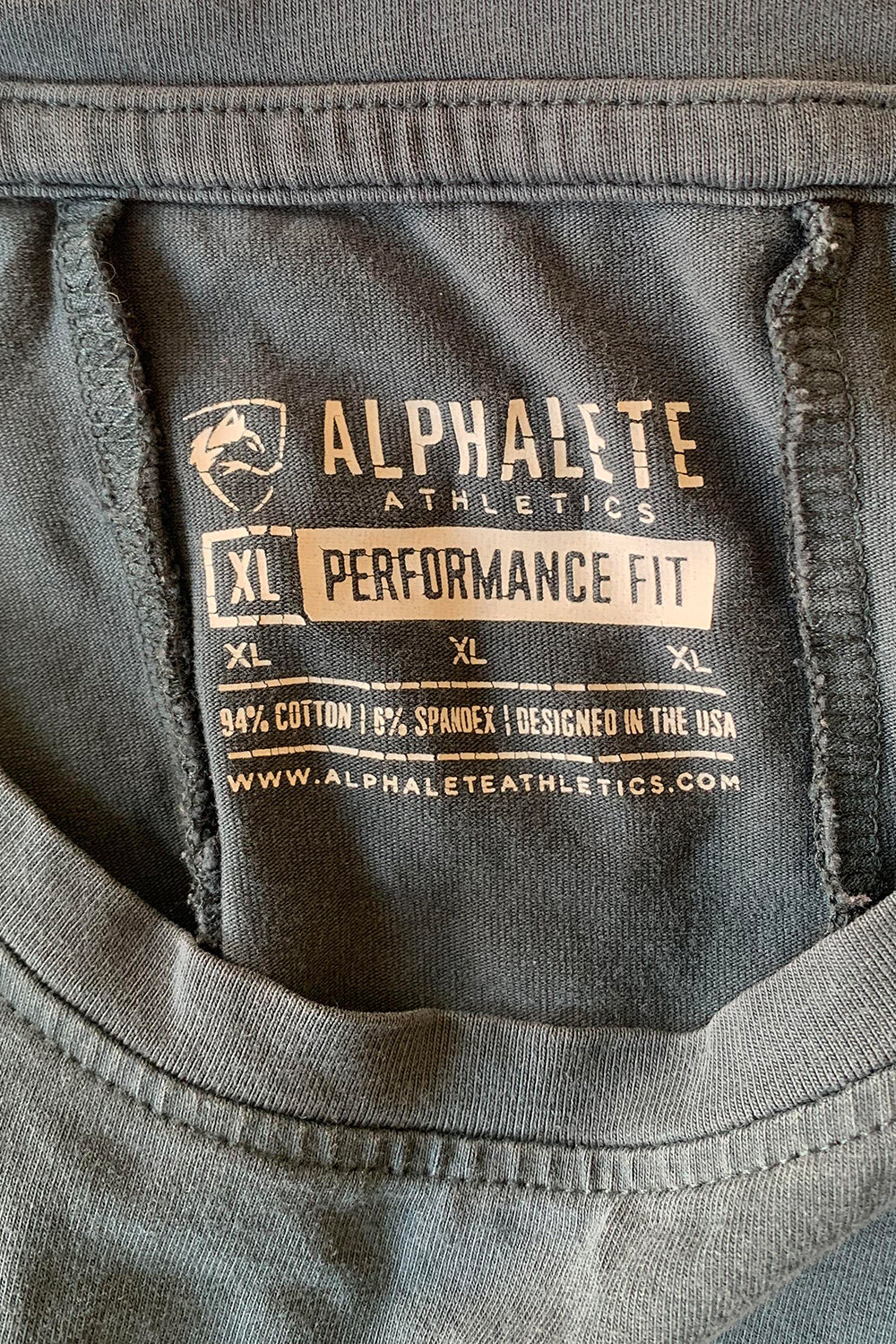 ALPHALETE Gunmetal Top