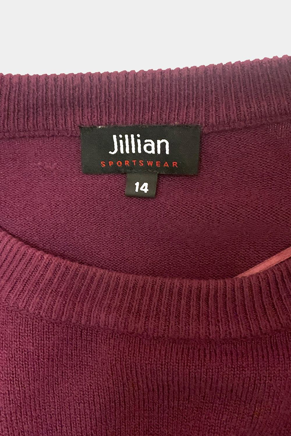 JILLIAN Purple Sweater