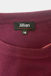 JILLIAN Purple Sweater