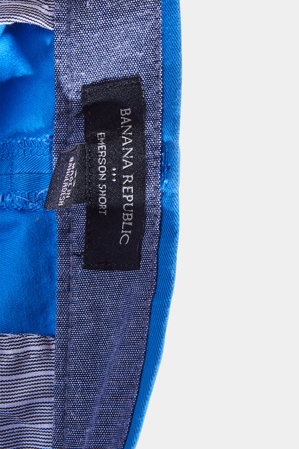 Banana Republic Blue Emerson Short Chino Shorts