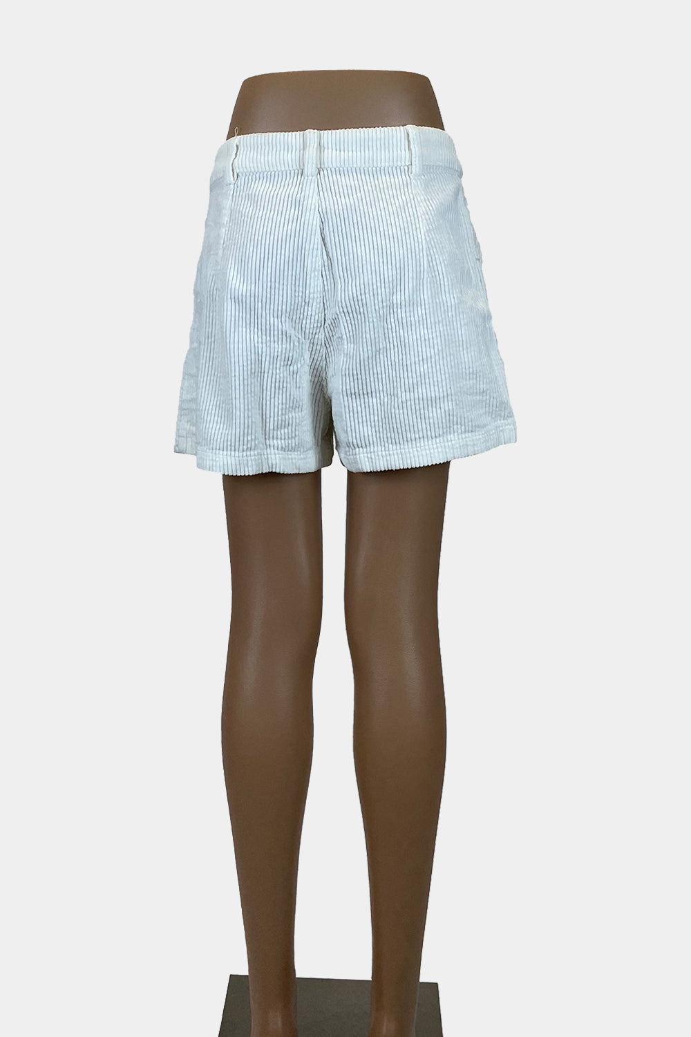 GLASSONS White Cord Shorts