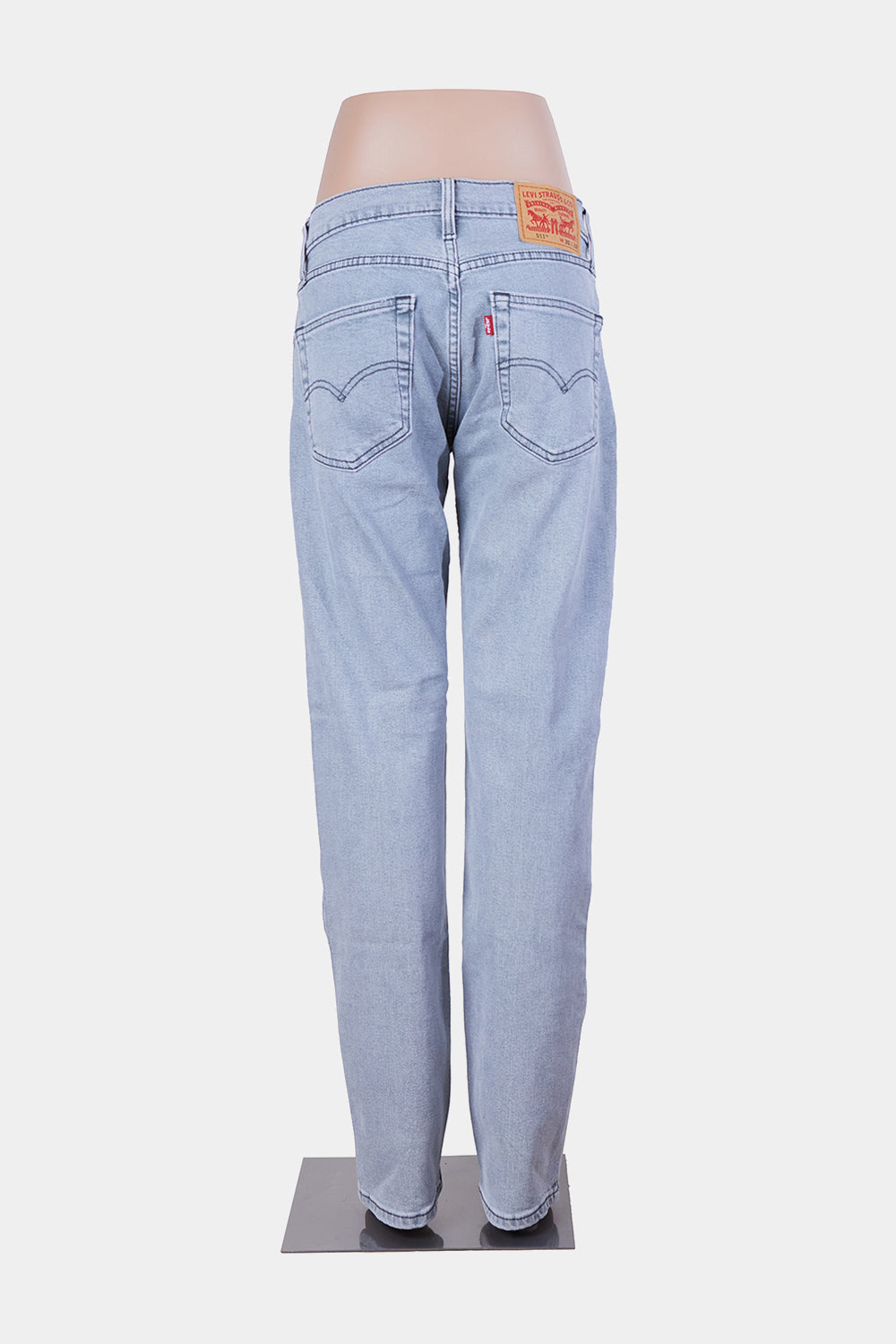 LEVI Grey Straight Leg Jeans