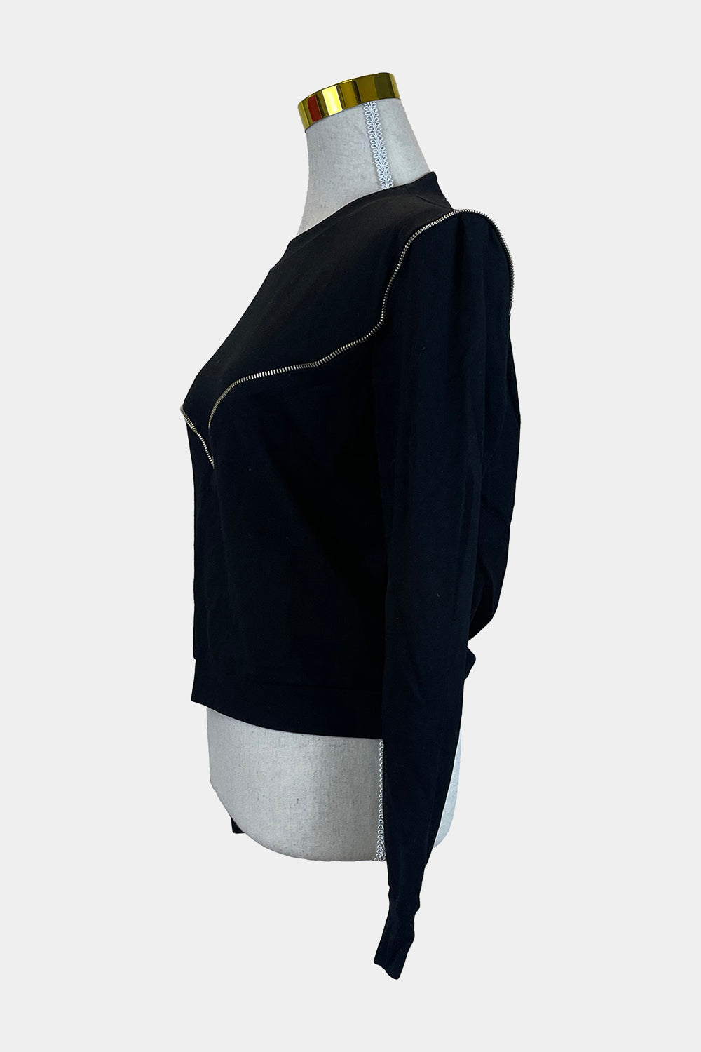 Carly Hunter Black Sweatshirt