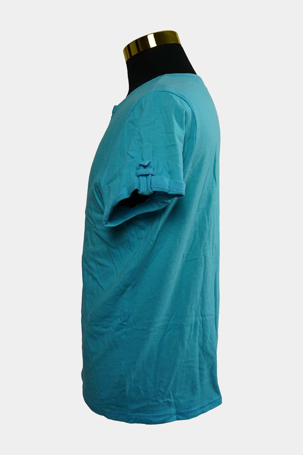 BLAQ Blue V-Neck T-Shirt