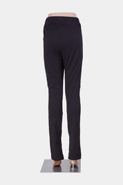 BOOHOO Black Kick Flare Pull on Joggers
