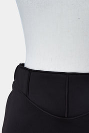 Blessed Are The Meek Black Stretch Mini Skirt