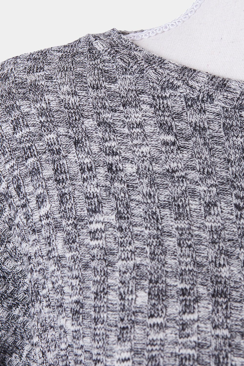 SEED Grey Marle Hi Lo Sweater