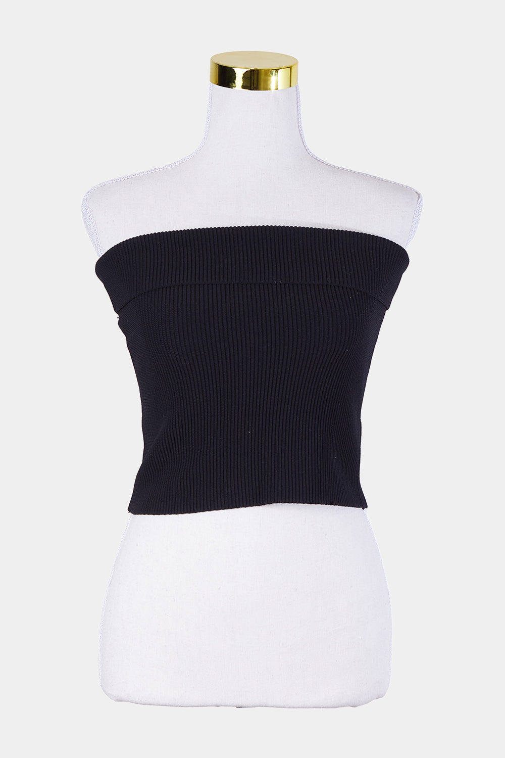 GLASSONS Black Strapless Top