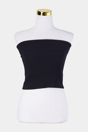GLASSONS Black Strapless Top