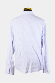 Hugo Boss White Textured Button Down Shirt