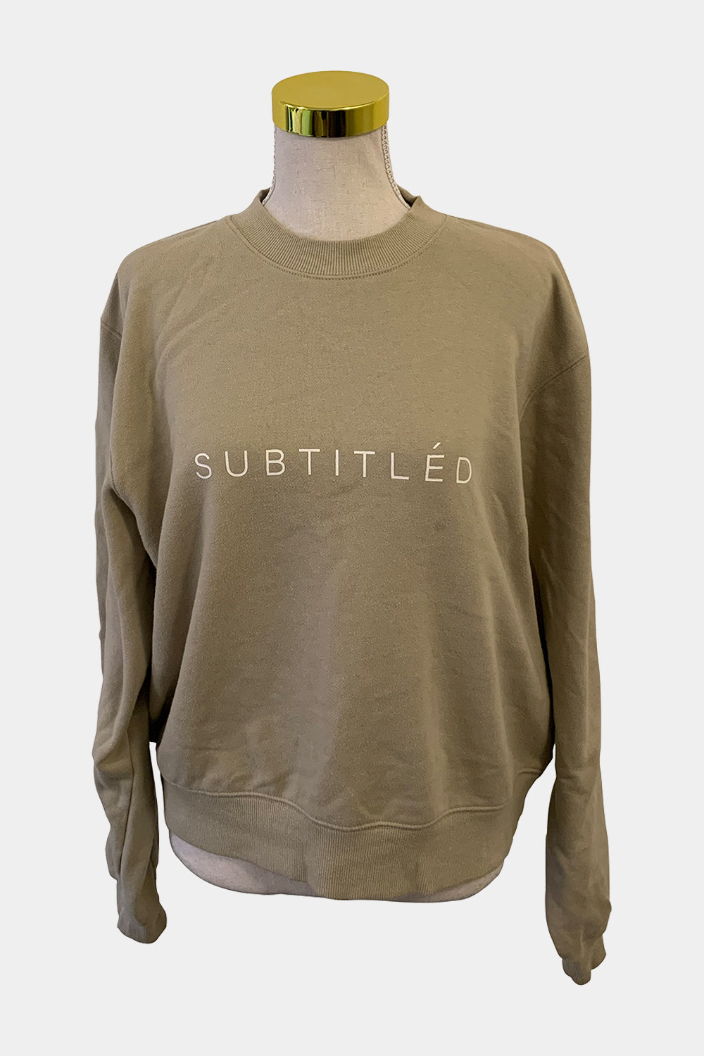 SUBTITLED Khaki Jumper