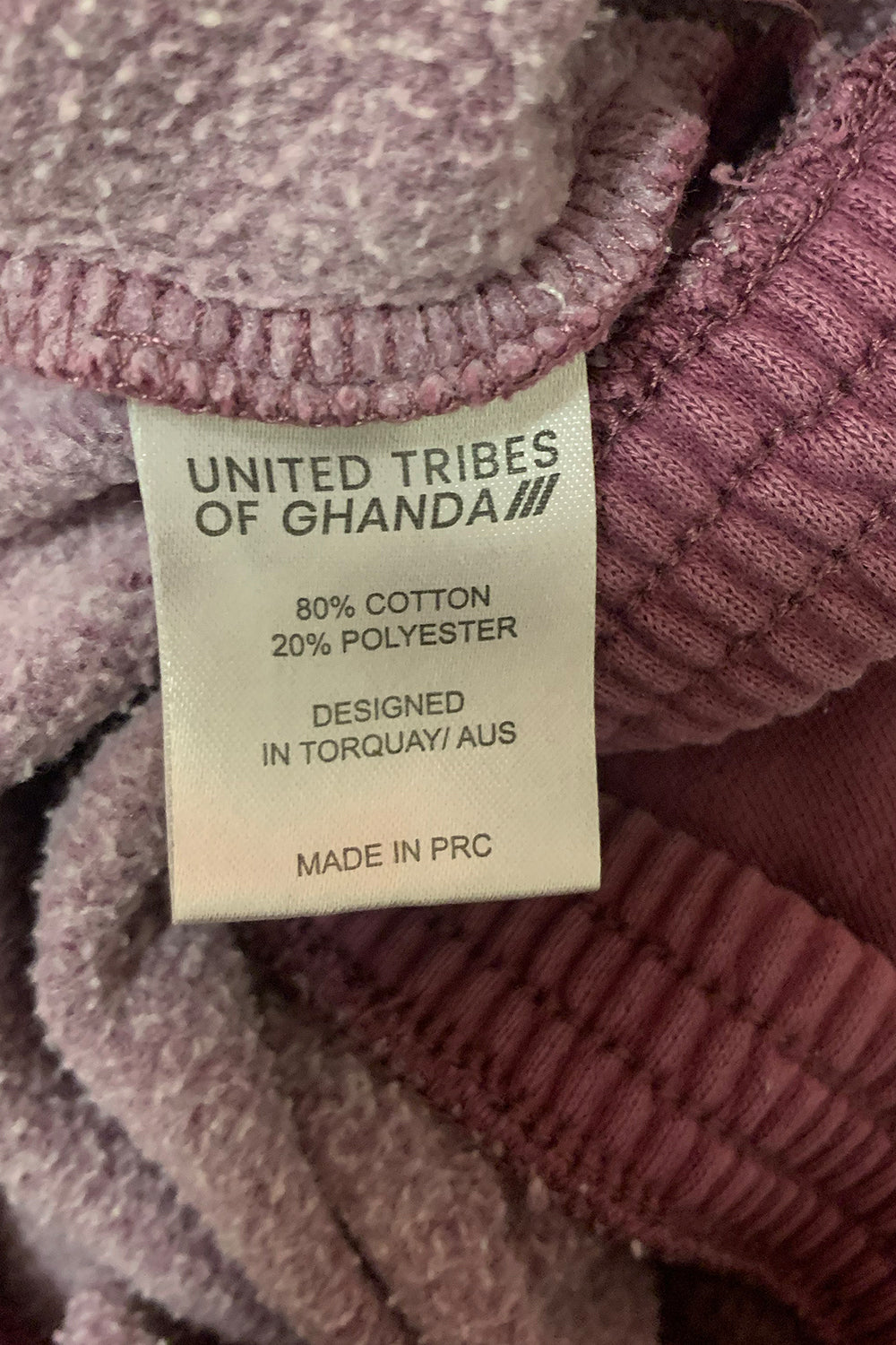 GHANDA Purple Sweater